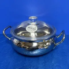 【未使用】ステンレス鍋 18cm 森井金属