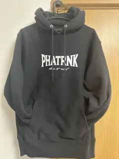 PHATRNK （ファットランク）ブラック パーカー M