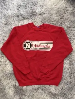 Tultex Nebraska スウェット レッド