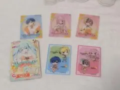 初音ミク Citrus Miku フリューくじクリアカード 5枚/新品未使用