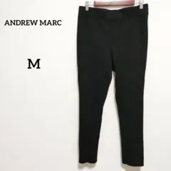 ANDREW MARC フェイクスエード レギンスパンツ 黒 M ストレッチ