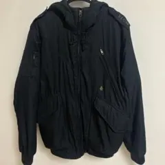 VOLCOM フード付きブルゾン ブラックのサムネイル