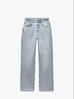 ZARA ハイライズデニム