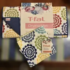 T-FaL 食器乾燥用マット　2枚ねキッチンタオル　3点セット