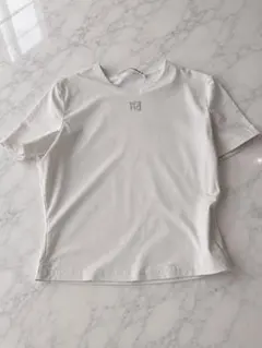 alexanderwang.t ラインストーン ロゴ Tシャツのサムネイル