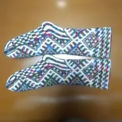ハンドメイド/ニットソックス