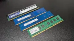 데스크탑용 메모리 DDR3 4개 세트