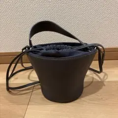 美品 Ayako bag Purse Bag ネイビー ストラップセット - メルカリ