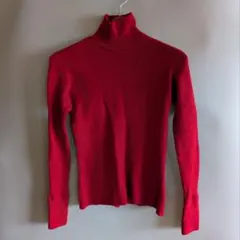 Ralph Lauren リブ編みタートルネックセーター