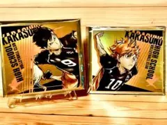 ハイキュー!! 激闘!!トレーディングホロ色紙　烏野