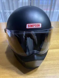 【美品】SIMPSON マットブラック Sサイズ 2025年購入のサムネイル