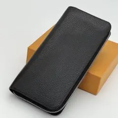 ヴィトン トリヨン ジッピーウォレット ヴェルティカル 長財布 黒