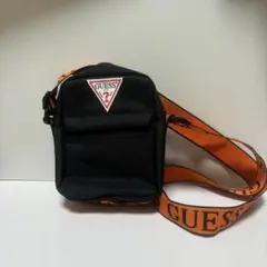 GUESS ショルダーバッグ ブラック/オレンジ