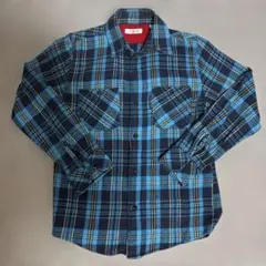 【美品】ハリウッドランチマーケット　ネルシャツ　サイズ2（M）のサムネイル