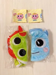 ざわざわ森のがんこちゃん ぬいぐるみポーチ かんぺーちゃん バンバン