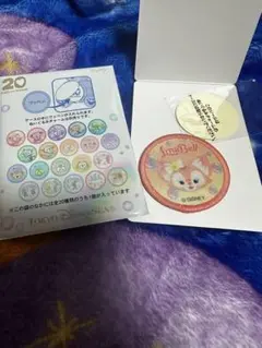 カラフルハピネス 東京ディズニーシー 20周年 リーナベル ワッペン