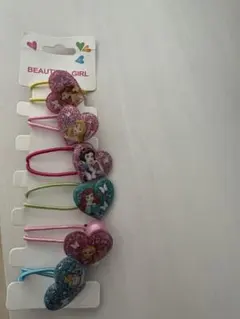 プリンセス　ヘアゴム　6個セット ディズニーヘアゴム