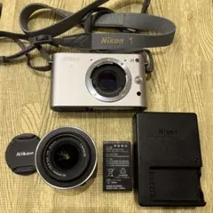 完動品 NIKON 1 j5 ボディ シルバー ミラーレス #26133 - メルカリ