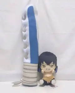 鬼滅の刃 めちゃなが日輪刀 ぬいぐるみ でっかいぽふっとぬいぐるみ 伊之助