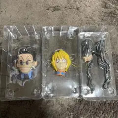 HUNTER×HUNTER フェイスマグネット クラピカ　レオリオ　ゴンさん