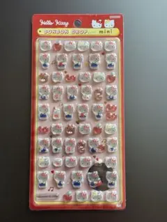 ボンボンドロップシールミニ　ハローキティ(レッド)正規品　新品・未使用品