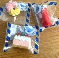 マグネット 3個セット ケーキ ドーナツ アイスクリーム