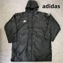 adidas アディダス 裏ボア ジップアップ フード ジャケット ブラック