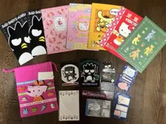 サンリオ キャラクター ノート メモ帳 文房具セット