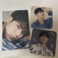 ミンギュ カフェ パジャマ ポストカード コースター