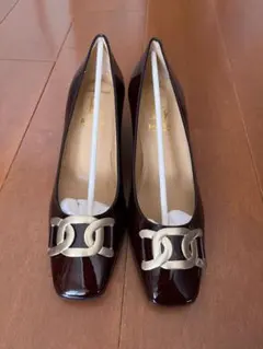 LUCAGROSSI(ルカグロッシ）　ヒールパンプス　37サイズのサムネイル