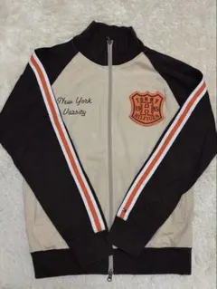 TOMMY HILFIGER ニューヨークジャージ ダブルジップ 古着
