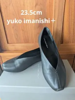 yuko imanishi+ フラットシューズ ブラックのサムネイル
