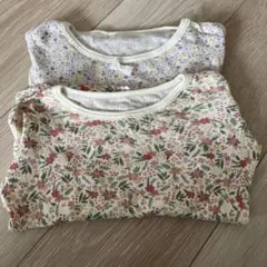 記名あり しまむら　長袖　肌着　100cm×2枚