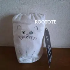 ROOTOTE 猫モチーフ軽量 エコバッグのサムネイル