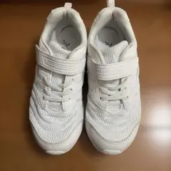 瞬足　白　21.5cm スニーカー