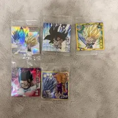 ドラゴンボール 超戦士シールウエハース 5枚セット