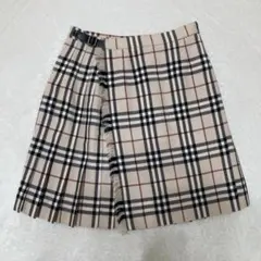 Burberry Londonノバチェック ミニスカート プリーツキッズ140