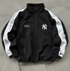 ヤンキース×ペルーシュコラボ　ナイロンジャケット、ブラック 2025年最新】perushu ナイロンジャケットの人気アイテム - メルカリ