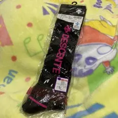 DESCENTE ソックス DVB-9141 20-23サイズ ブラック/ピンク