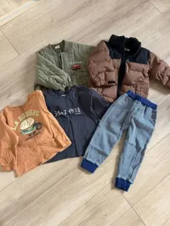 100　男の子　冬服　まとめ売り アウター2着入り