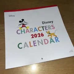 ★非売品レアおまけ付★Disney Characters 2026 カレンダー