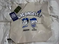 MLB 日本開幕 ドジャース 大谷翔平 skater john トートバッグ