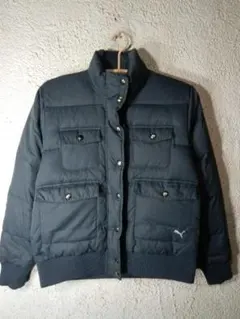 8775　PUMA　プーマ　レディース　ジップ　ダウン　ジャケット