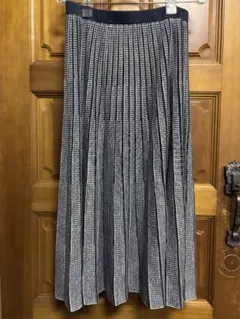 ニットプリーツスカート