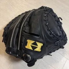 ハイゴールド　軟式 キャッチャーミット ブラックのサムネイル