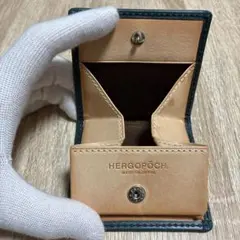 HERGOPOCH ダークグリーン コインケース