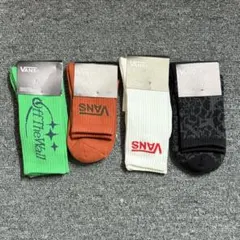 VANS ヴァンズ ソックス 靴下　4足セット　バンズのサムネイル