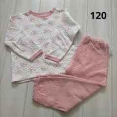 UNIQLO キッズ キルトパジャマ 120 キルト リス柄
