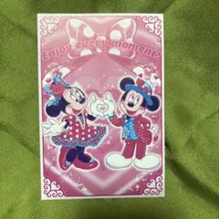 ミニーのファンダーランド　クリスタルパレスレストラン　限定　グリーティングカード