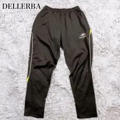 【DELLERBA】デルエルバ トレーニングパンツ ジャージ 黒 スポーツウェア
